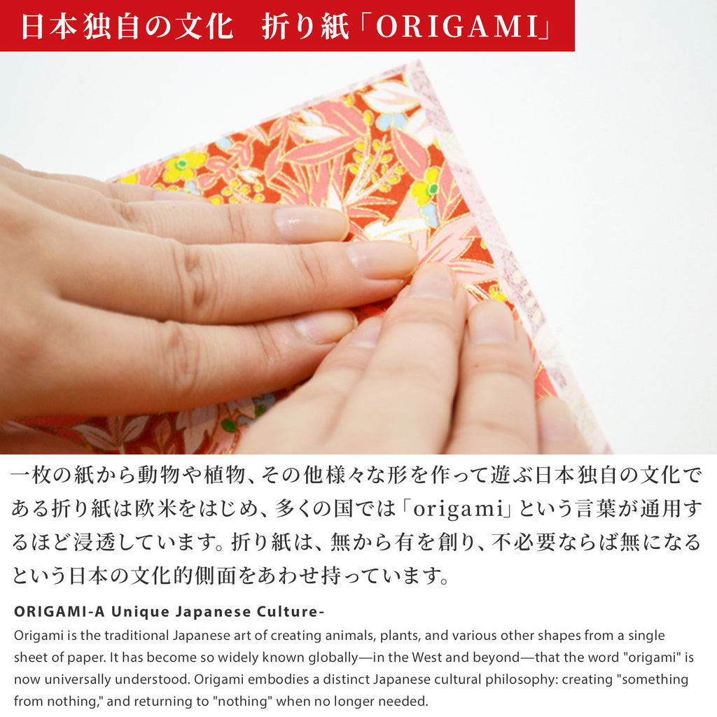 のレン 吉祥 折鶴ピアス ロングチェーン / 箱入り サージカルステンレス使用 フックピアス　