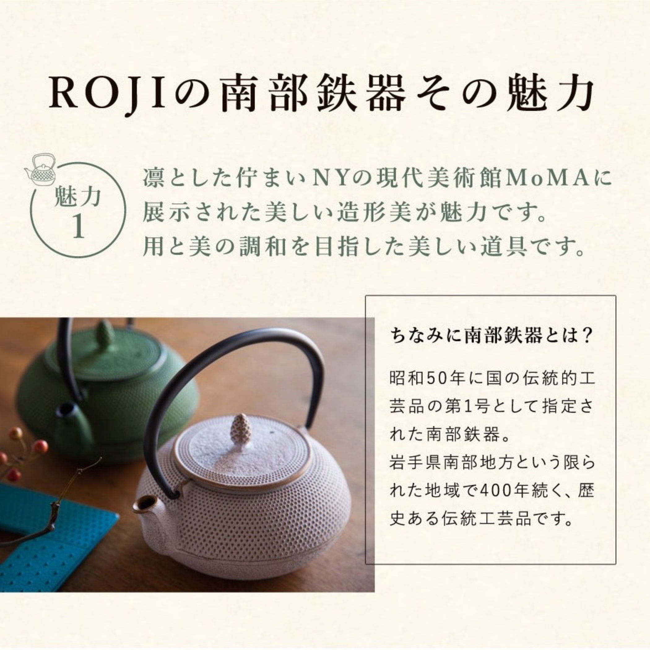 ロジアソシエイツ 南部鉄器 急須 アラレ 0.6L