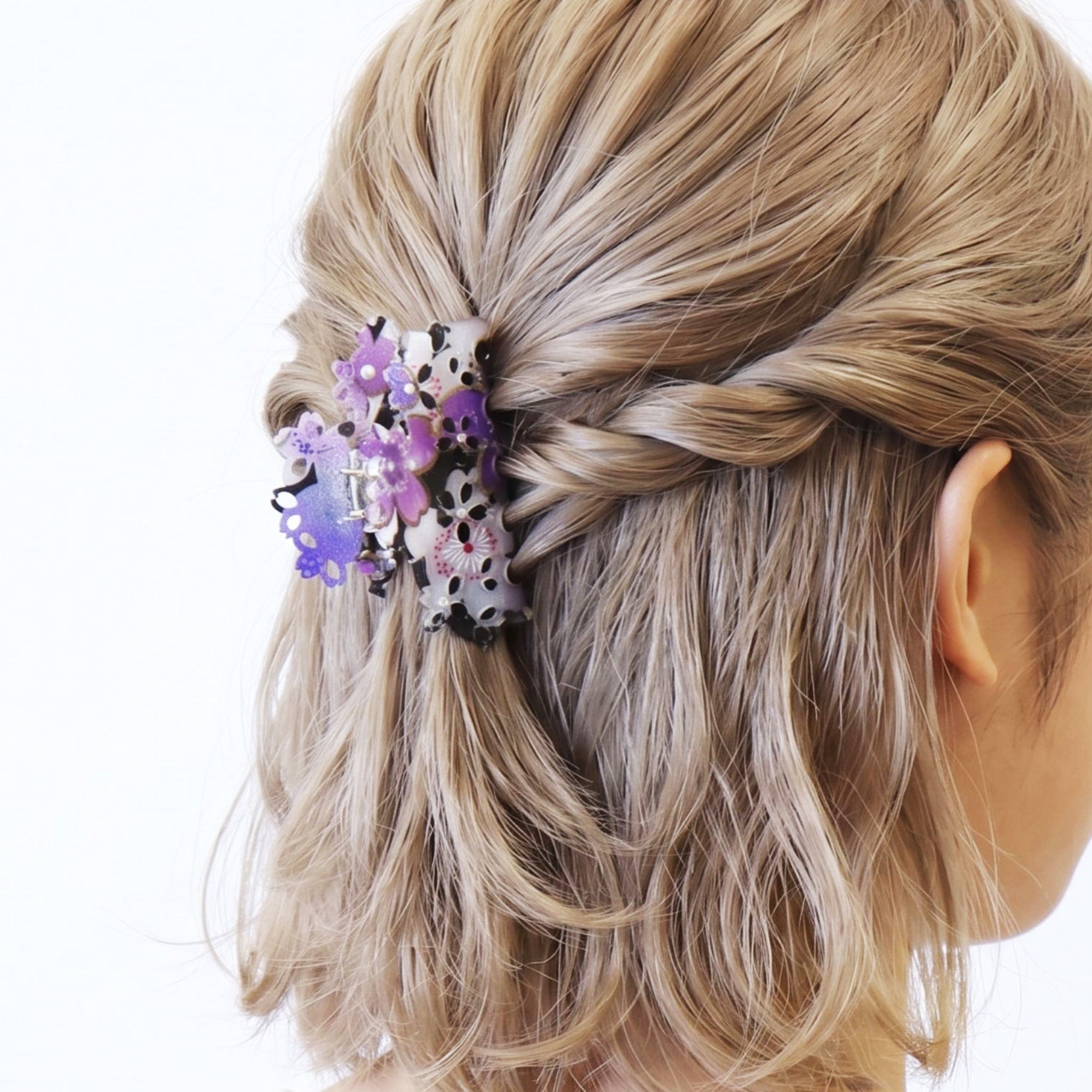 のレン バンスクリップ 小 182 サクラ / ヘアアクセサリー ヘアクリップ