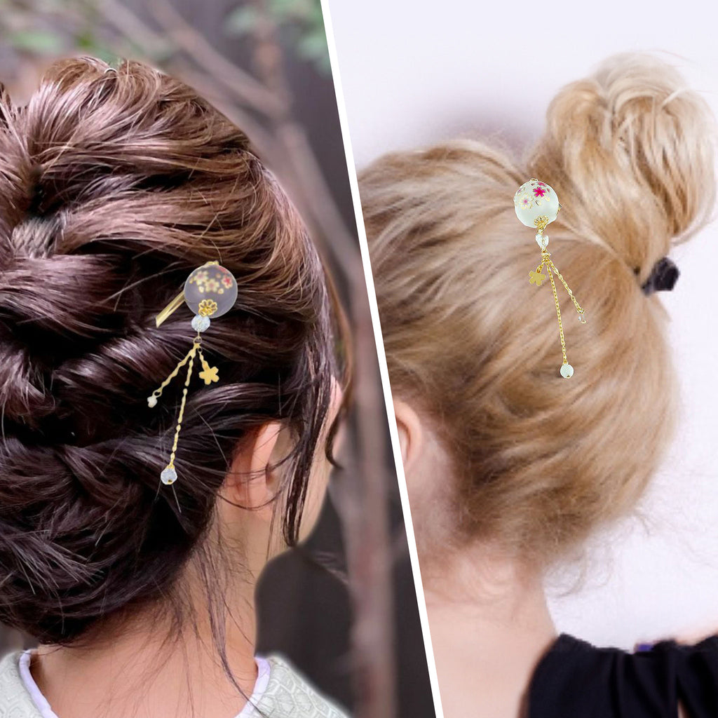 のレン 桜玉 かんざし / 1本挿し ヘアアクセサリー