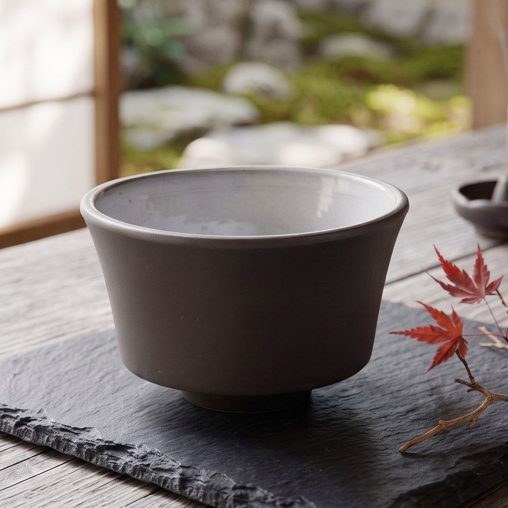 かもしか道具店 茶時間 萬古焼 煎茶碗 直 / 湯飲み 150ml