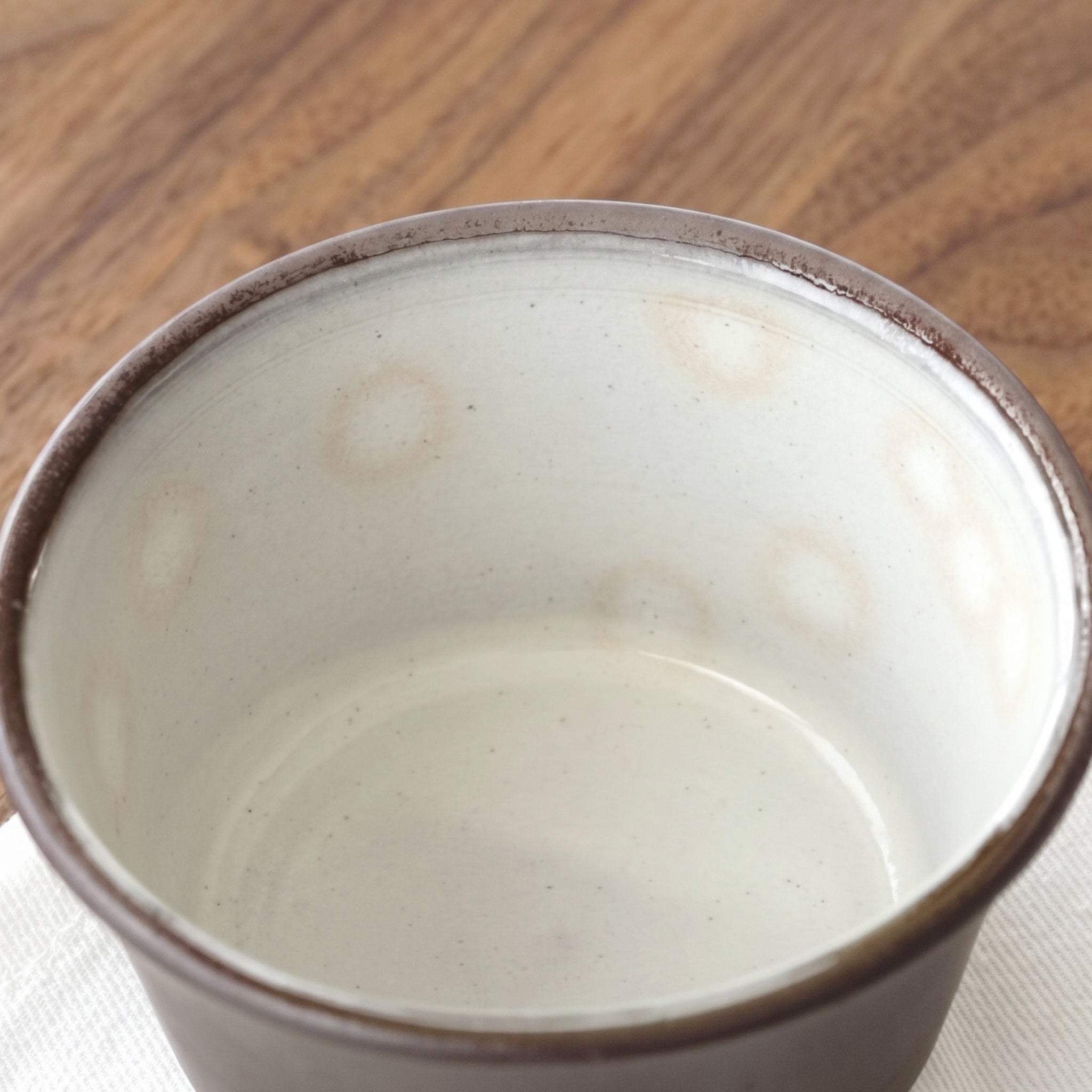 かもしか道具店 茶時間 萬古焼 煎茶碗 直 / 湯飲み 150ml