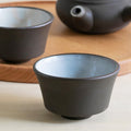 かもしか道具店 茶時間 萬古焼 煎茶碗 直 / 湯飲み 150ml