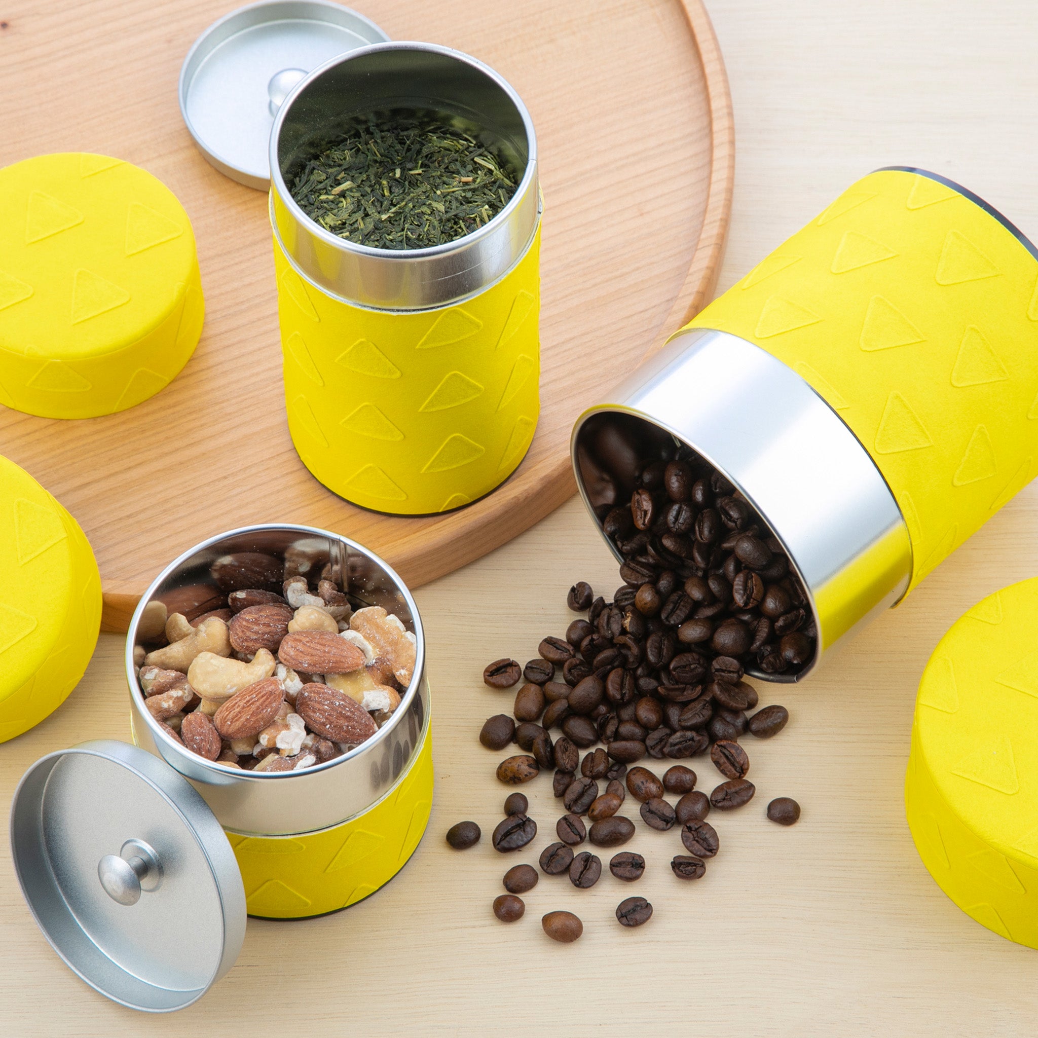 かもしか道具店 和紙の茶筒 / 茶缶 / 100ｇ・150g・200ｇ