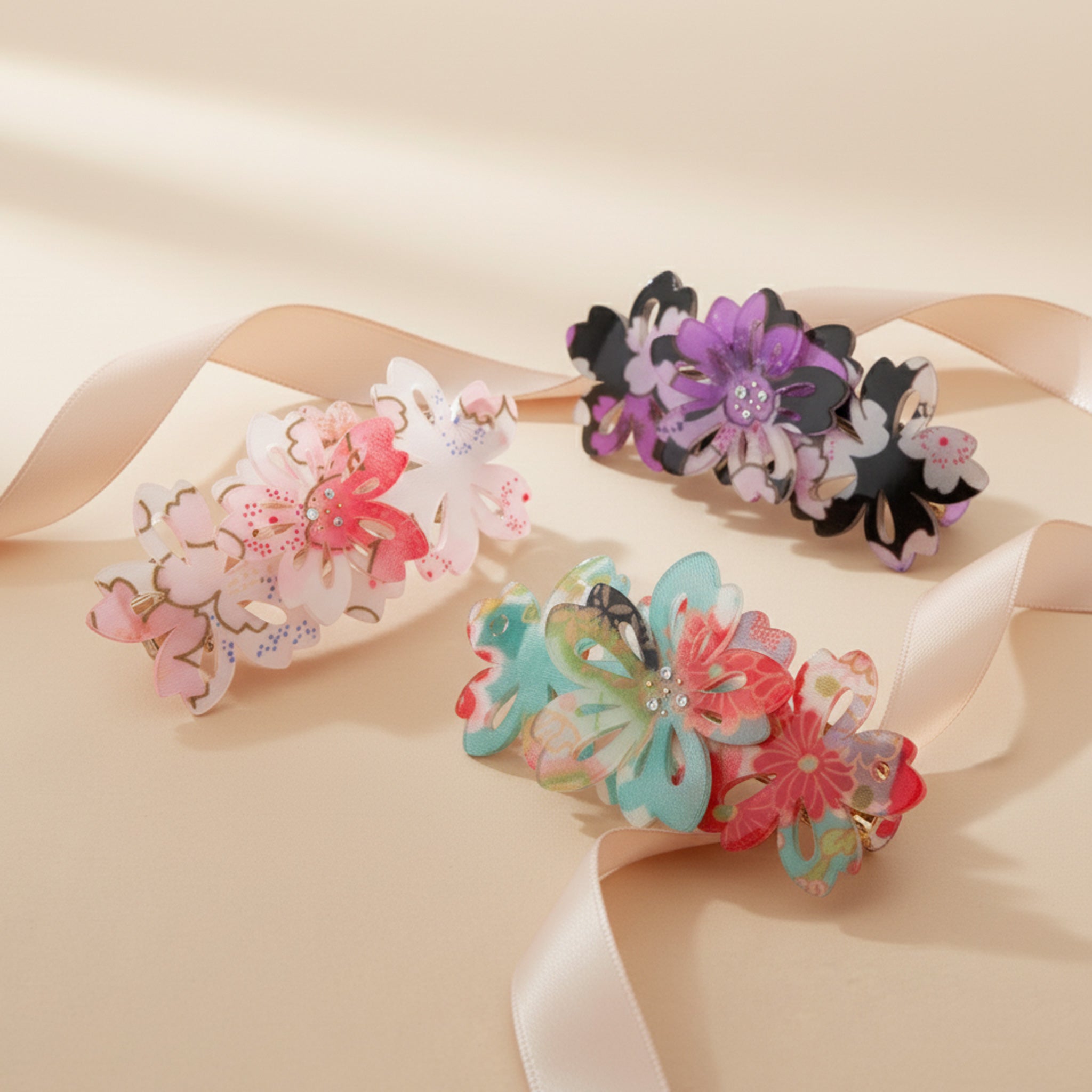 のレン バレッタ サクラ / ヘアアクセサリー ヘアクリップ