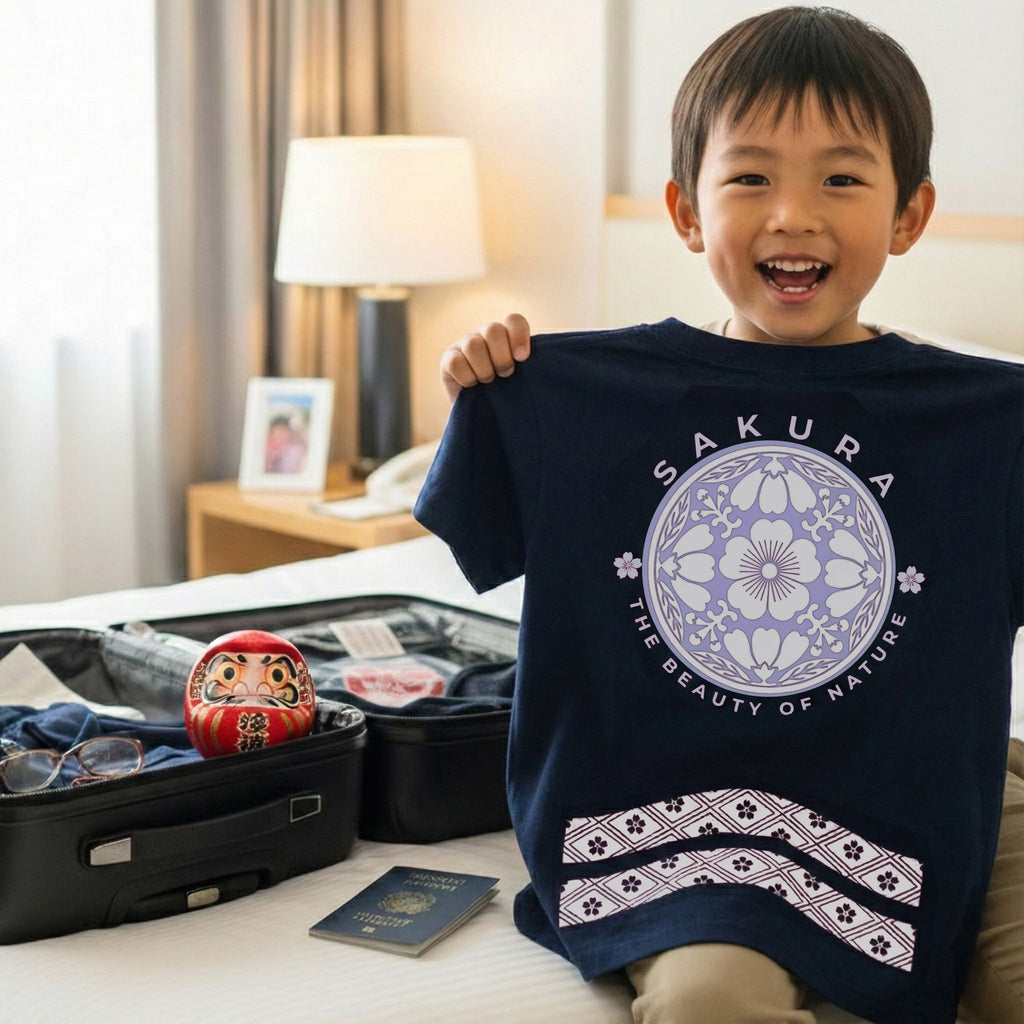 HiKESHi SPiRiT 桜花爛漫UV  キッズTシャツ