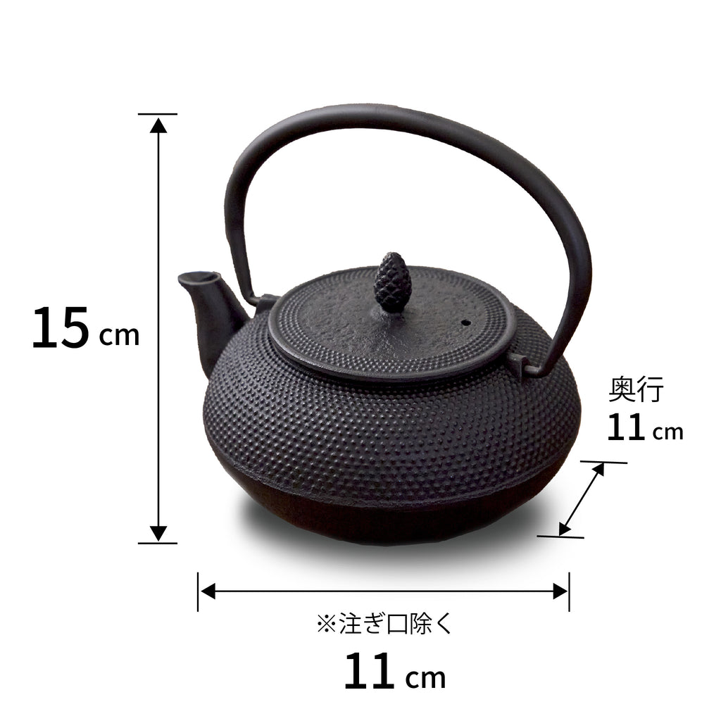 ロジアソシエイツ 南部鉄器急須 あられ 0.4L