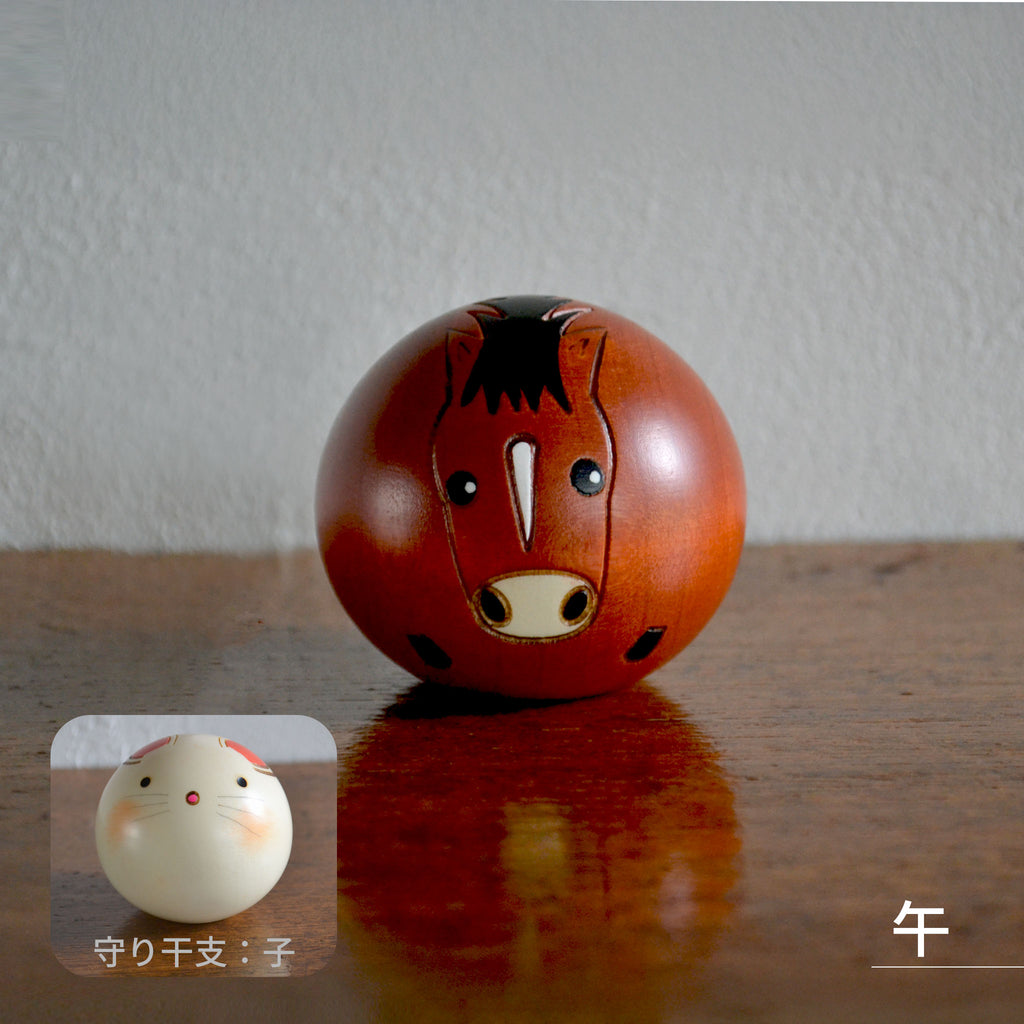 卯三郎こけし ゆらころ 十二支飾りセット
